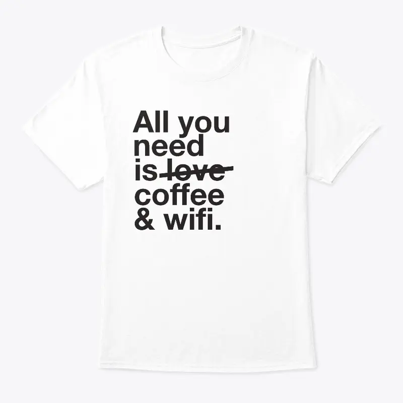 All you need is coffee & wifi